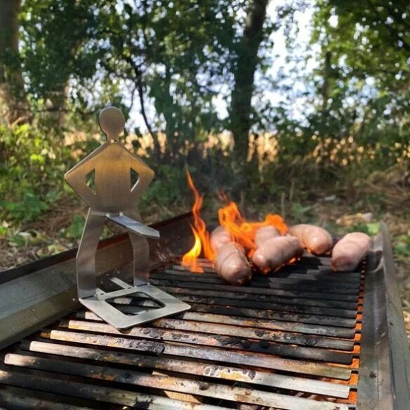 Stainless Steel BBQ Sausage Holder